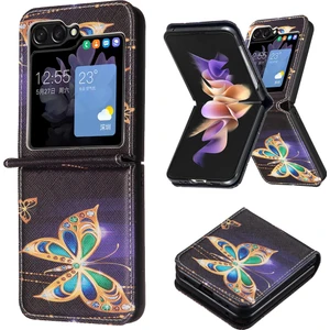 Samsung Galaxy Z Flip6 5g Pu Deri Telefon Kabuğu (Yurt Dışından)