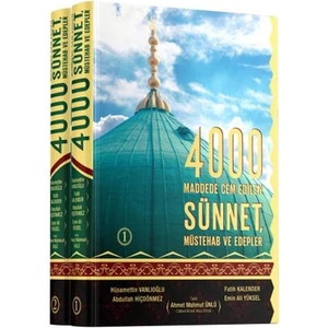 4000 Sünnet, Müstehab ve Edepler - 2 Cilt Takım