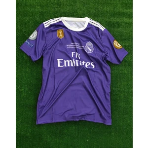Real Madrid Cardiff 2017 Şampiyonlar Ligi Finali Cristiano Ronaldo Nostalji Kıs Kol Forması