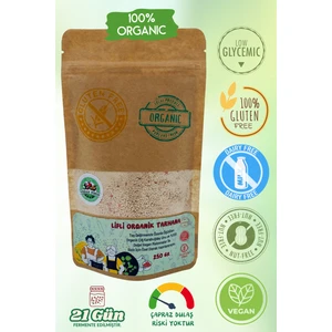 Organik Glutensiz Çimlendirilmiş Çiğ Karabuğday Unundan Vegan Doğal Fermente Tarhana (250 Gr)