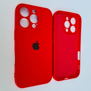Apple iPhone 16 Pro Kamera Korumalı Içi Kadife Lansman Silikon Kılıf