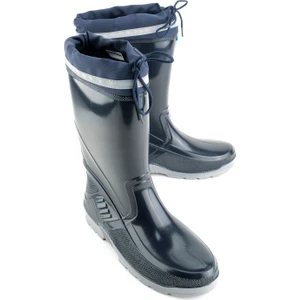 Erkek Kışlık Boğazdan Bağcıklı Pvc Su Geçirmez Çizme