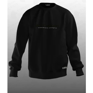 Turan Tactics Göktürkçe Korkmadık Savaştık Yazılı  Sweatshirt