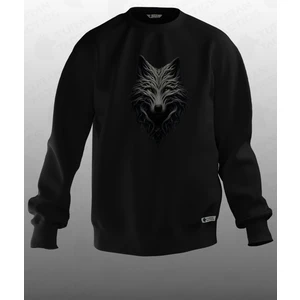 Turan Tactics Gri Kurt Tasarımlı  Sweatshirt