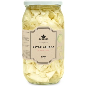 Beyaz Lahana Turşusu 1200 Gr Doğal Ev Yapımı