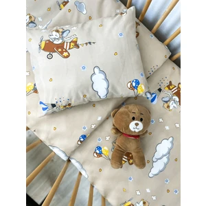 Ozz Baby Nevresim Takımı Hayvan Temalı, Fermuarlı,%70 pamuk %30 polyamid , 100X150 Bebek Nevresim Takımı
