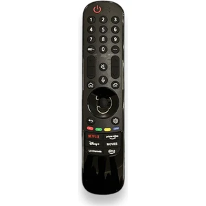 Lg MR23GA (AKB76043105) Netflix Disnep+ Prime Video Tuşlu Ses Komutu Vardır Tv Kumandası