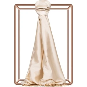 ipekevi Çift Taraflı Şal 00927 Krem