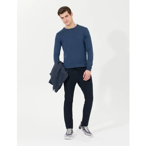 Pierre Cardin Erkek Lacivert Slim Fit Kanvas Pantolon 50255365-VR033