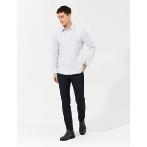 Pierre Cardin Erkek Lacivert Slim Fit Kanvas Pantolon 50259761-VR033