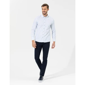 Pierre Cardin Erkek Lacivert Slim Fit Kanvas Pantolon 50265904-VR033