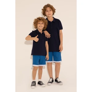 U.S. Polo Assn. Erkek Çocuk Lacivert Tişört Basic 50292129-VR033