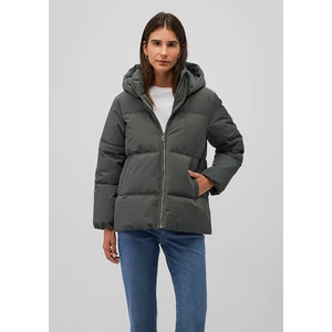 Kapüşonlu Yeşil Şişme MONT1110445-71598