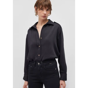 Lux Touch Tencel Tm Siyah Lyocell GÖMLEK1210944-900