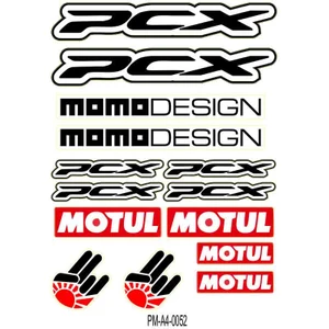 Rebon Moto Design Xmax Momo Desıgn Çoklu Sticker Seti 04