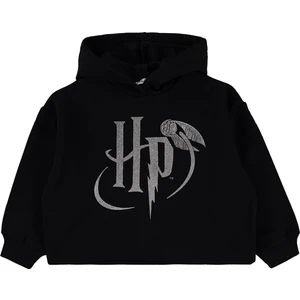 Harry Potter Kız Çocuk Sweatshirt 10-13 Yaş Siyah