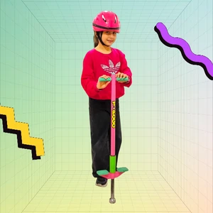 T-POGO Pogo Stick, Dış Mekan Zıplama Oyuncakları, Zıplama Çubuğu, Zıp zıp Oyuncak