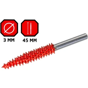 Rox Wood 0276 Karbür Uzun Konik Çam Tip Ahşap Şekillendirme Törpü