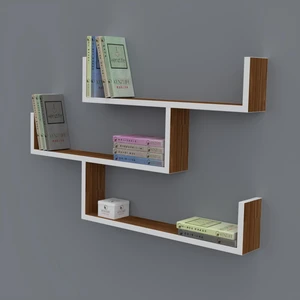 Kenzlife kitaplık gülin 055*080*20 cvz duvar rafı