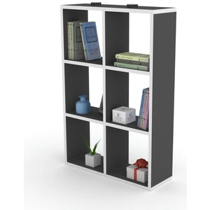 Kenzlife kitaplık güher 090*060*20 gri duvar rafı