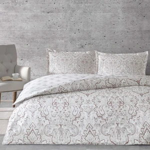 Cassandra Saten Çift Kişilik Nevresim Takımı Mürdüm