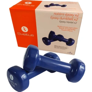 Ithal Sveltus Vınly Dumbell 1 kg Çift Pvc