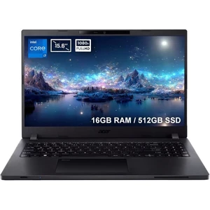 ACER TravelMate P2 NX.VVREY.001 TMP215 Intel Core i7-1255U 16GB DDR4 512GB SSD 15.6 inç Full HD FreeDos Laptop