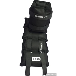 S ZEYREK 1,5 kg x 2 adet toplam 3 kg El Ayak Bilek Kas Güçlendiriçi Ağırlık Seti