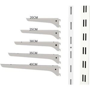 2 Adet 30 cm Raf Destek Kolu, Ahşap Raf Desteği, Raf Tutucu Ayak