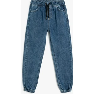 Basic Jogger Eşofman Altı Beli Bağlamalı Cepli