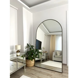 Effe Yapı Dekor Pirinç Eskitme Metal Çerçeveli 180X100 cm Oval Ayaklı Boy Aynası