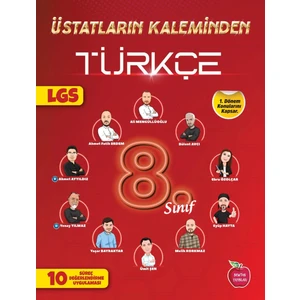 Newton Yayınları (Sınıf: 8)  Türkçe 1.dönem 10 Süreç Değerlendirme Denemesi Üstatların Kaleminden