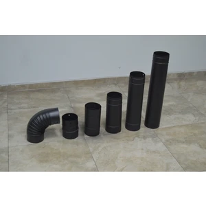 Flame Stove FS-130 Antrasit Mat Siyah Soba Borusu Takımı