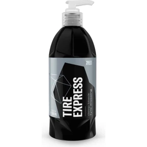 Q²m Tire Express Lastik Parlatıcı ve Koruyucu - 500 ml -Su Bazlı Jel Oto Lastik Cilası