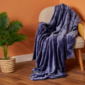 Bella Maison Shelly Wellsoft Tv Battaniyesi Lacivert (140X190 Cm)