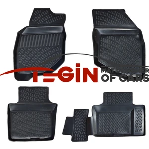 Honda Jazz 2005 3D Havuzlu Paspas Siyah