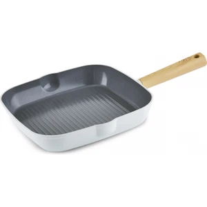 x Refika Swiss Crystal Creamy Wood Grill Tava 28 cm