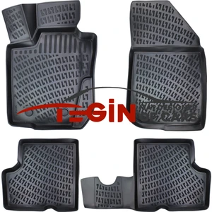 Dacia Duster 4x4 2009 3D Havuzlu Paspas Siyah