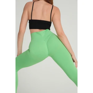 Kalçası Büzgülü Push Up Kalça Şekillendirici Tayt Seamless Fitness Yoga Yüksek Bel Spor Tayt
