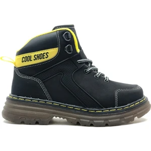 Cane Ortopedik Kaymaz Taban Unisex Çocuk Bot Siyah