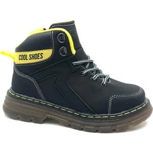 Cane Ortopedik Kaymaz Taban Unisex Çocuk Bot Siyah