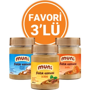 Fıstık Ezmesi Favori 3'lü