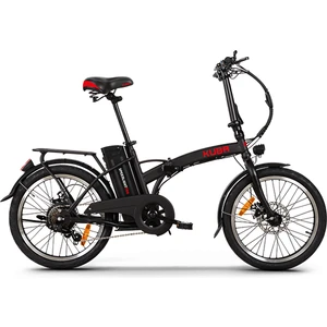 Kuba Speedlight Pro Elekrtikli Katlanabilir Bisiklet Siyah