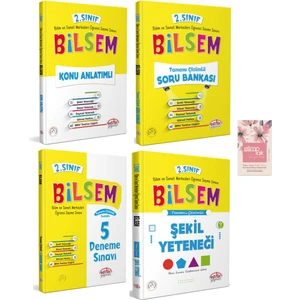 Editör Yayınları Bilsem 2. Sınıf Hazırlık Seti 4 Kitap