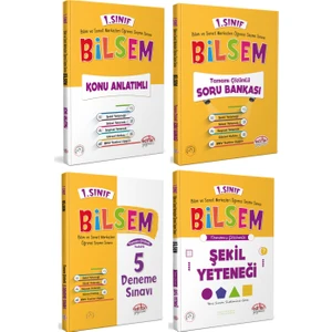 Editör Yayınları 1. Sınıf Bilsem Hazırlık Tam Set