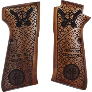 Zib Grips Silah Kabzası - Mab Pa 15 ile Uyumlu - Koyu Kahverengi Renk - MABPA15CV001