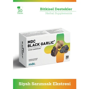 Mdc Black Garlic Sarımsak Ekstresi 30 Tablet