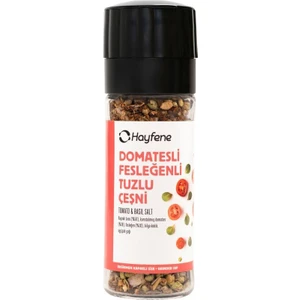 Domatesli Fesleğenli Tuzlu Çeşni 55 gr  (Değirmen Kapaklı)