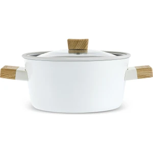 x Refika Swiss Crystal Creamy Wood Tencere 24 cm