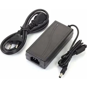 Ata Elektronik Org Ork Adaptörü 12V 5AH 12 Volt 5 Amper Adaptör Plastik Kasa Priz Tip 60W Waat 2 Metre Kablolu